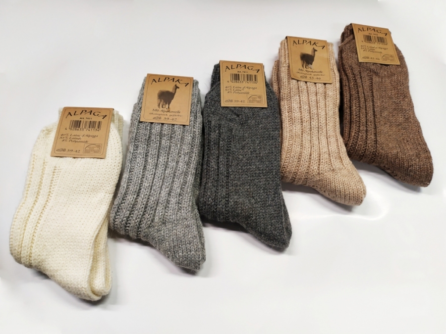 Alpaca Wool Socks 01 Nobel